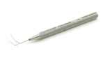 Harms Trabeculotome Set, 9mm Long Pointed Tips, 3mm Spread, Pair Consisting Of Left/Right, Round Knurled Handle, Polished Finish, Overall Length 1-3/4" (46mm) E0421,K7-1000,5275E,E0421