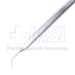 Harris Sinskey Hook, Angled, 0.25mm, 9mm Tip To Bend, Smooth Flat Handle, Overall Length 4-3/4" (120mm) - 11-4-6201