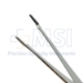 Hartman Ear Dressing Forceps, Straight, Serrated 2mm x 5mm Jaw, Working Length 2" (50mm), Overall Length 5-1/4" (133mm) - 232-D05-01