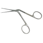 Hartman Ear Dressing Forceps, Straight, Serrated 2mm x 5mm Jaw, Working Length 2" (50mm), Overall Length 5-1/4" (133mm) 