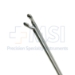 Hartman-Herzfeld Ear Forceps, Straight 2.5mm x 6mm Round Cup Jaw, Working Length 3-1/2" (87mm), Overall Length 5-1/4'' (133mm) - 232-D00-06
