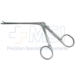 Hartman-Herzfeld Ear Forceps, Straight 2.5mm x 6mm Round Cup Jaw, Working Length 3-1/2" (87mm), Overall Length 5-1/4'' (133mm) - 232-D00-06