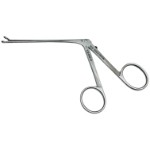 Hartman-Herzfeld Ear Forceps, Straight 3mm Round Cup 6mm Jaw, Working Length 3-1/2" (87mm), Overall Length 5 1/4'' (133mm) 