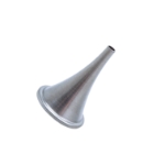 Hartmann Oval Ear Speculum, Regular End, Size 1, 4.5mm x 5mm, Overall Length 1-3/8" (35mm) 