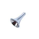 Hartmann Round Ear Speculum, Regular End, Size 3, 6mm, Matte Surface, Overall Length 1-3/8" (35mm) 
