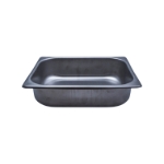 Heavy Duty Seamless Tray, Covered Corners, 22 Gauge, Dimensions  10" x 8-1/4" x 2-1/2" 22 Gauge 