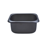 Heavy Duty Seamless Tray, Covered Corners, Dimensions 5-3/8" x 4" x 2-5/8" 