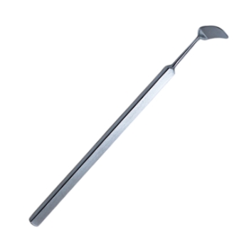 Helveston Big Barbie Retractor, Thin Curved Blade, 9mm Wide K1-9012,7971E,K1-9012