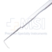Helveston Muscle Finder Hook, Large, Angled Tip, Flat Handle, Overall Length 5" (127mm) - 11-4-7871