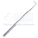 Helveston Muscle Finder Hook, Large, Angled Tip, Flat Handle, Overall Length 5" (127mm) - 11-4-7871