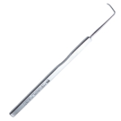 Helveston Muscle Finder Hook, Large, Angled Tip, Flat Handle, Overall Length 5" (127mm) 2181172,11/4/7871,K3-6760