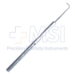 Helveston Muscle Finder, Hook, Small, Angled Tip, Flat Handle, Overall Length 5" (127mm) - 11-4-7872