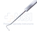 Helveston Muscle Hook, Small, Blunt, 8mm, Extra Delicate Spatulated Tip - 11-4-7889