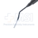 Helveston Scleral Ruler, Tip Is Angled, Vaulted, 15mm Bend To Tip, 5mm Notched Increments - 11-4-0141