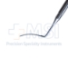 Helveston Scleral Ruler, Tip Is Angled, Vaulted, 15mm Bend To Tip, 5mm Notched Increments - 11-4-0141