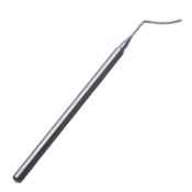 Helveston Scleral Ruler, Tip Is Angled, Vaulted, 15mm Bend To Tip, 5mm Notched Increments 10-1120           K3-9030,1112E,K3-9030