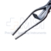Henley Retractor Set, Working Length 4", Overall Length 7", Maximum Spread 2-3/8", Set Comes With 3 Pair of Side Blades Having 4 Blunt Prongs, 3 Center Blades - 38-2141BX