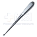 Hibbs Bone Curette, Medium Cup, Straight, Overall Length 8" (203mm) - 1412-7862BX