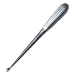 Hibbs Bone Curette, Medium Cup, Straight, Overall Length 8" (203mm) 