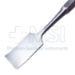 Hibbs Chisel, Curved, 1-1/4" (32mm) Wide Head, Hexagonal Handle, Overall Length 9-1/2" (240mm) - D9081