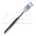 Hibbs Chisel, Curved, 1-1/4" (32mm) Wide Head, Hexagonal Handle, Overall Length 9-1/2" (240mm) - D9081