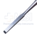 Hibbs Chisel, Straight, 3/8" (10mm) Wide Head, Hexagonal Handle, Overall Length 9-1/2" (240mm) - D9060