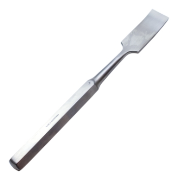 Hibbs Chisel, Curved, 1" (25mm) Wide Head, Hexagonal Handle, Overall Length 9-1/2" (240mm) 