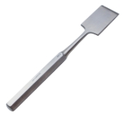 Hibbs Chisel, Straight, 1-1/2" (38mm) Wide Head, Hexagonal Handle, Overall Length 9-1/2" (240mm) 