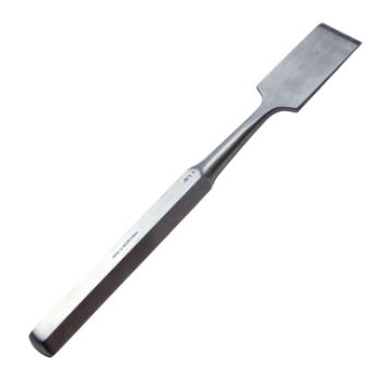 Hibbs Chisel, Straight, 1-1/8" (28mm) Wide Head, Hexagonal Handle, Overall Length 9-1/2" (240mm) 