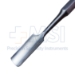 Hibbs Gouge, 25mm Wide, Straight, Hexagonal Handle, Overall Length 9-1/2" (240mm) - D6393