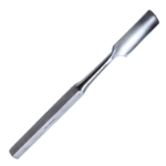 Hibbs Gouge, 25mm Wide, Straight, Hexagonal Handle, Overall Length 9-1/2" (240mm) 