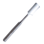 Hibbs Gouge, 38mm Wide, Straight, Hexagonal Handle, Overall Length 9-1/2" (240mm) 