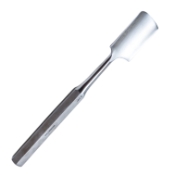 Hibbs Gouge, 38mm Wide, Straight, Hexagonal Handle, Overall Length 9-1/2" (240mm) 