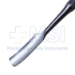 Hibbs Gouge, 19mm Wide, Curved, Hexagonal Handle, Overall Length 9-1/2" (240mm) - D6407