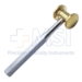 Hibbs Solid Brass Head Mallet, 18oz, Diameter 1-1/2" (38mm), Overall Length 7-5/8" (195mm) - M00500