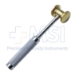 Hibbs Solid Brass Head Mallet, 17.2oz, Diameter 1-1/2" (38mm), Overall Length 9" (228mm) - M00550