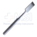 Hibbs Osteotome, Straight, 1-1/4" (32mm) Wide, Hexagonal Handle, Overall Length 9-1/2" (240mm) - D6367