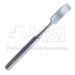 Hibbs Osteotome, Curved, 1-1/8" (28mm) Wide, Hexagonal Handle, Overall Length 9-1/2" (240mm) - D6382