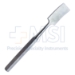 Hibbs Osteotome, Curved, 1-1/4" (32mm) Wide, Hexagonal Handle, Overall Length 9-1/2" (240mm) - D6383