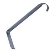 Hibbs Retractor, 25mm x 100mm (1" x 4") Blade, Sharp Teeth, Overall Length 9-1/2" (241mm) 