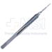 Hill Prechopper Forceps, Curved, Beak Shaped Sharp Tips, Round Knurled Handle, Overall Length 4-3/4" (122mm) - 15-5204AS