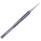 Hill Prechopper Forceps, Curved, Beak Shaped Sharp Tips, Round Knurled Handle, Overall Length 4-3/4" (122mm) AE-4193