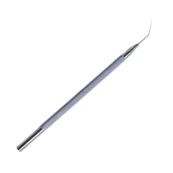 Hirschman Iris Hook, Angled, Blunt, Round Handle, Overall Length 4-1/2" (114mm) 1684442,11/4/6511,K3-5522
