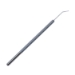 Hirschman Iris Hook, Angled 45 Degrees, H-Shaped 0.75mm Hook, 9mm Bend to Tip, Round Knurled Handle, Overall Length 4-3/4" (122mm) - 5-1650-H