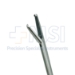 Hoen Grasping Forceps, 1 x 2 Teeth, Serrated Jaw, Shaft Length 5-1/2" (140mm) - 232-B64-45