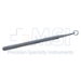 Hoffer Optical Zone Marker, Cross Hairs, 6mm, Ring Height 3mm, Beveled To Outside, Round Knurled Handle, Dull Finish, Overall Length 3-5/8" (93mm) - 5-0122-6.00
