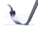 Hohmann Retractor, 40mm Blade Width, End Curved 90 Degrees, 2 Holes In Handle, Overall Length 13" (330mm) - D6854