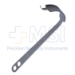 Hohmann Retractor, 40mm Blade Width, End Curved 90 Degrees, 2 Holes In Handle, Overall Length 13" (330mm) - D6854
