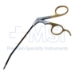 Hook Scissors, Insulated, Curved Downwards 15 Degrees, Shaft Diameter 3.4mm, Working Length 5-1/8" (130mm), Overall Length 8-1/2" (217mm) - 99-6111SP