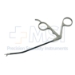 Hook Scissors, Insulated, Curved Right 30 Degrees, Shaft Diameter 3.4mm, Working Length 5" (127mm), Overall Length 8-1/2" (216mm) - 99-6113SP
